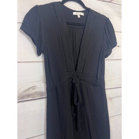 Wayf Size XS Black Maxi Dress Elegant Stylish - Picture 5 of 6